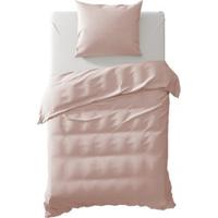 Yellow Yellow Chambray Dekbedovertrek 140x200/220 Mandarin Red - thumbnail