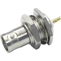 Telegärtner 100023407 100023407 BNC-connector Bus, inbouw verticaal 50 Ω 1 stuk(s) - thumbnail