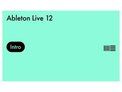 Ableton Live 12 Intro