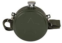 Militaire veldfles met schouderband - thumbnail
