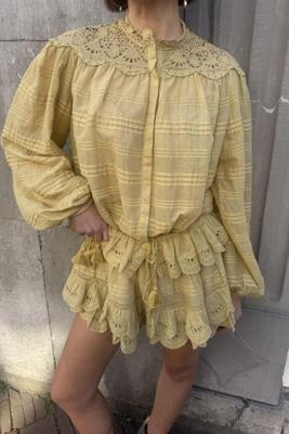 Marant Etoile rok Puria SH0255FA-D1J05E light ochre