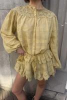 Marant Etoile rok Puria SH0255FA-D1J05E light ochre - thumbnail