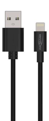 Ansmann Daten und Ladekabel USB zu Lightning 100cm Ansmann Daten und Ladekabel USB zu Lightning 100cm