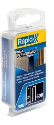 Rapid nr. 606 smalrugnieten 25 mm, 600 stuks - 40109531 - 40109531 Rapid nr. 606 smalrugnieten 25 mm, 600 stuks - 40109531 - 40109531