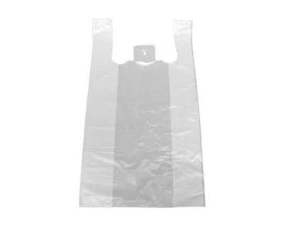 Hemdtasjes Wit HDPE Druk 27/12x48 (2000 stuks)