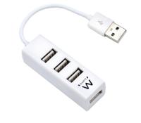 Ewent EW1122 4-Poorts USB 2.0 HUB Female - Wit - thumbnail