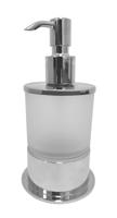Wiesbaden Ida vrijstaande zeepdispenser chroom - thumbnail