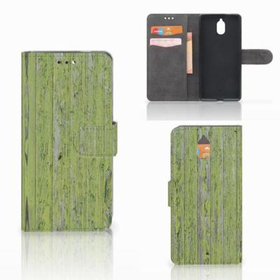 Nokia 3.1 (2018) | Book Style Case | Green Wood