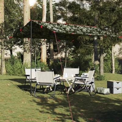 VidaXL Kampeerluifel waterdicht 306x306 cm camouflage