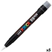 POSCA Uni-Ball PCF borstel – wit, 5 stuks - thumbnail