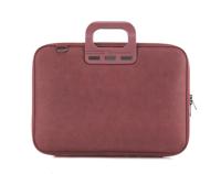 Bombata laptoptas Denim 43 x 33 cm kunstleer rood - thumbnail
