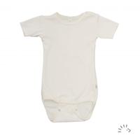 Iobio romper wol/zijde korte mouw - 98/104 - 98/104 - thumbnail