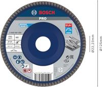 Bosch Accessories 2608607339 X571 Lamellenschijf Diameter 125 mm Boordiameter 22.33 mm Staal 1 stuk(s) - thumbnail