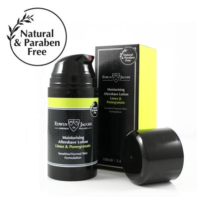 Edwin Jagger Soaps & Creams Limes & Pomegranate Moisturising Aftershave Lotion 100ml