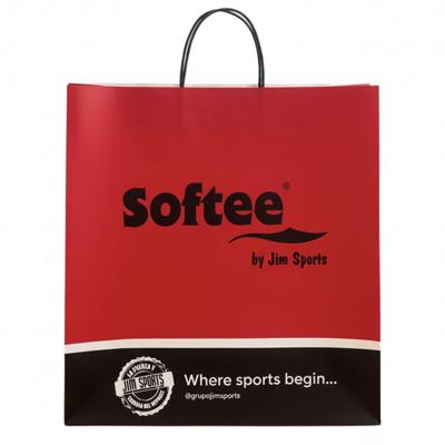 PACK OF 50 WHITE KRAFT BAGS SOFTEE