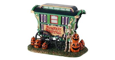 Lemax pumpkin festival tafereel Spooky Town 2020