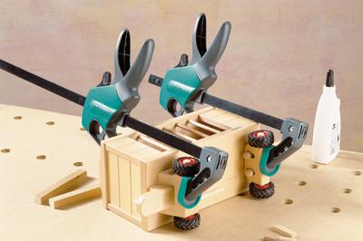 Wolfcraft Eénhandklem | EHZ Easy | 75/500mm | 1 stuk - 3023000 Wolfcraft Eénhandklem | EHZ Easy | 75/500mm | 1 stuk - 3023000
