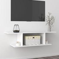 VidaXL Tv-wandmeubel 103x30x26,5 cm wit - thumbnail