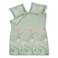 Vandyck Vandyck Flower Garden Dekbedovertrek Smoke Green 2-persoons (200x200/220) - thumbnail
