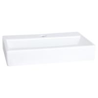 Fontein Differnz Flat Small 7x38x24 cm Keramiek Wit - thumbnail