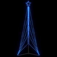 VidaXL Led-kerstboom 525 leds 302 cm blauw - thumbnail