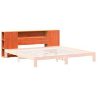 Hoofdbord met opbergruimte 180 cm massief grenenhout wasbruin - thumbnail