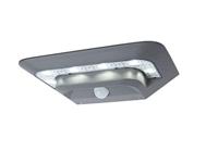Lutec Solar wandlampGhost Solar zilvergrijs - 6901401337 - thumbnail