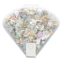 Nellie's Choice • confetti white 20g in plastic box - thumbnail