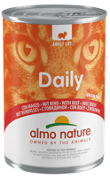 Almo Nature Daily met rund natvoer kat (400 g) 12 x 400 g - thumbnail