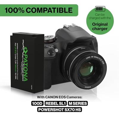 Canon LP-E12 accu (Patona Premium)