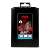 RUKO 259214RO ULTIMATECUT HSS-G Spiraalboorset 19-delig 1 mm, 1.5 mm, 2 mm, 2.5 mm, 3 mm, 3.5 mm, 4 mm, 4.5 mm, 5 mm, 5.5 mm, 6 mm, 6.5 mm, 8 mm, 10 mm DIN 338 - thumbnail