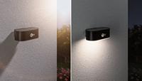 Paulmann 94571 Ayda Wandlamp op zonne-energie 5.5 W Warmwit Zwart - thumbnail