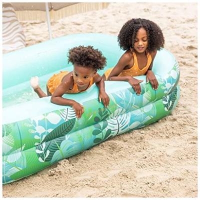 Swim Essentials Opblaas Zwembad Tropical 211 x 132 x 46 cm - thumbnail