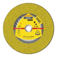 Klingspor A 24 Extra 286456 Doorslijpschijf recht 230 mm 25 stuk(s) Metaal - thumbnail