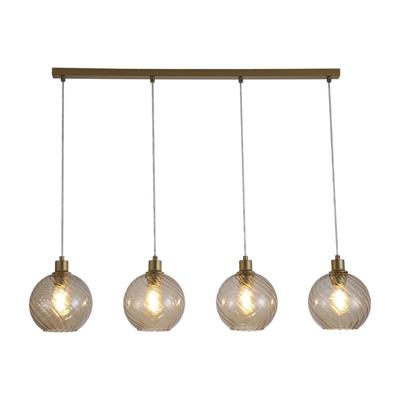 Searchlight HanglampRadiance 4-lichts goud - 44520-4CP