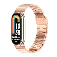 Stalen band - Rosé goud - Xiaomi Smart Band 8 / 9 / 10 - thumbnail