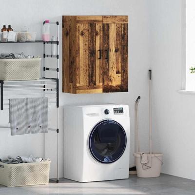 Wandkast Oud Hout 69,5 x 34 x 90 cm Bewerkt hout