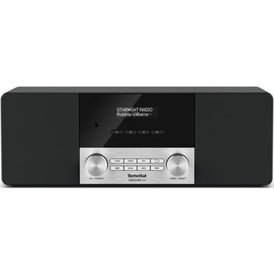 TechniSat CABLESTAR 400, Digitale Radio, via kabel (DVB-C radio, AUXin, IEC in, hoofdtelefoonaansluiting, klok, wekker, stereoluidsprekers 20 Watt), Zwart