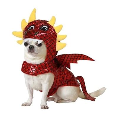 Kostuum voor honden Maat M Draak