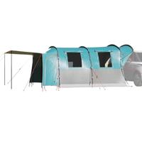 Autotent 4-persoons waterdicht blauw - thumbnail