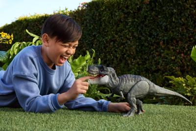 Jurassic World - Woedende Predator Tyrannosaurus Gelede Figuur - Jurassic World - JCH02 - thumbnail