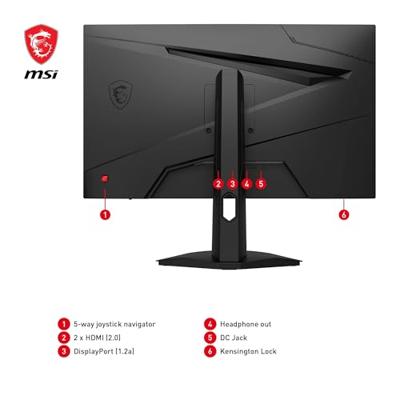 MSI G244F E2 24 Full HD 180Hz IPS Gaming Monitor MSI G244F E2 24 Full HD 180Hz IPS Gaming Monitor