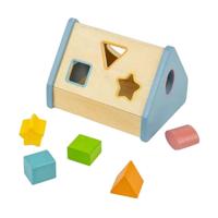 Bigjigs vormenstoof-huisje, 5dlg. - thumbnail