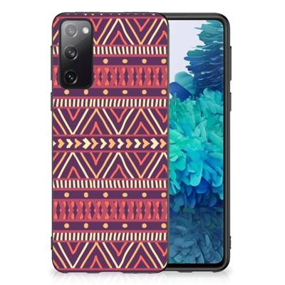 Samsung Galaxy S20 Bumper Case Aztec Paars