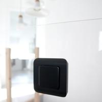 DiO Draadloze wand schakelaar enkel zwart - 6960116 - thumbnail
