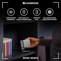 Cambridge Audio: MINX Min 12 Boekenplank Speaker - Zwart - thumbnail