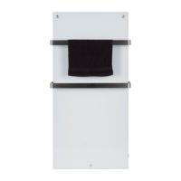 Eurom Sani 800 Comfort Infraroodpaneel badkamer 115x55cm Wifi 800watt Glas Wit 350371 - thumbnail