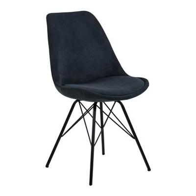 Bendt Eetkamerstoel 'Liva' Rib, kleur Antraciet - thumbnail