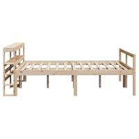 Seniorenbed met hoofdbord massief grenenhout 140x200 cm - thumbnail