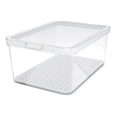 Rotho CAUMA Koelkastorganizer 4.65L Wit/Transparant Rotho CAUMA Koelkastorganizer 4.65L Wit/Transparant